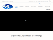 Tablet Screenshot of phlservicebahia.com.br